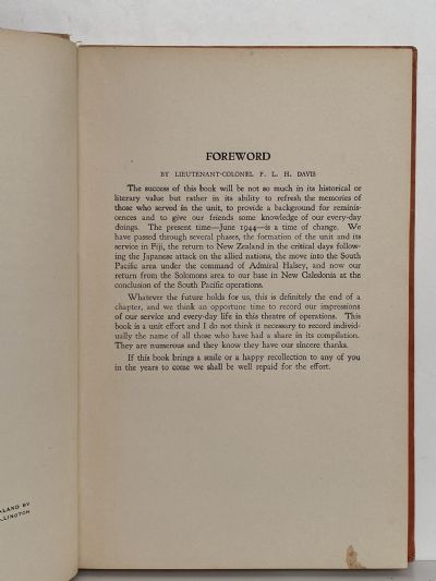STEPPING STONES TO THE SOLOMONS: The 29th Battalion in the Pacific