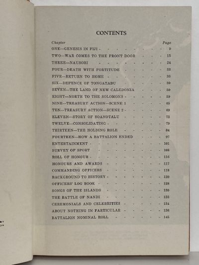THE STORY OF THE 34th: History of the Infantry Battalion NZEF IP