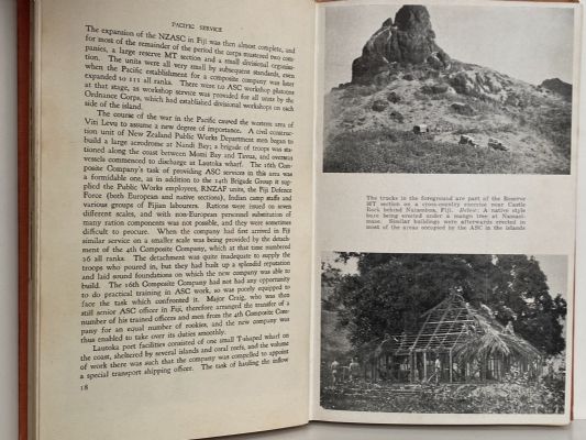 PACIFIC SERVICE: Story of the New Zealand Army Service Corps Units in the Pacific