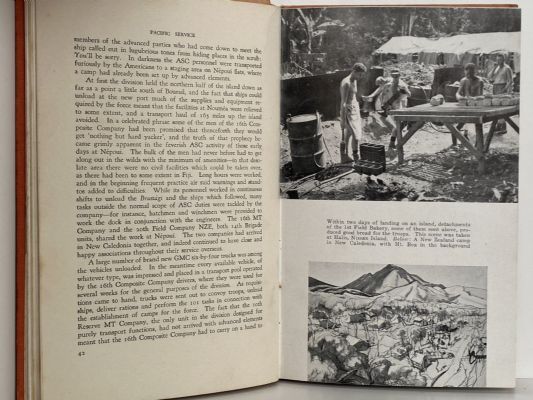 PACIFIC SERVICE: Story of the New Zealand Army Service Corps Units in the Pacific