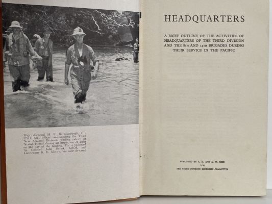 HEADQUARTERS & COMMUNICATIONS: Activities of the 3rd Division NZEF 