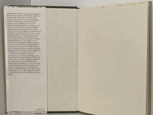 A SOLDIER'S VIEW OF EMPIRE: The reminiscences of James Bodell 1831-1892