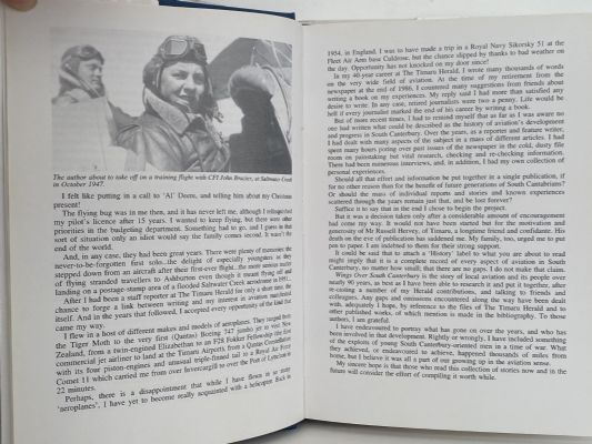 WINGS OVER SOUTH CANTERBURY: A Record of Aviation