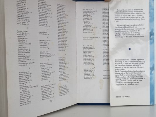 WINGS OVER SOUTH CANTERBURY: A Record of Aviation