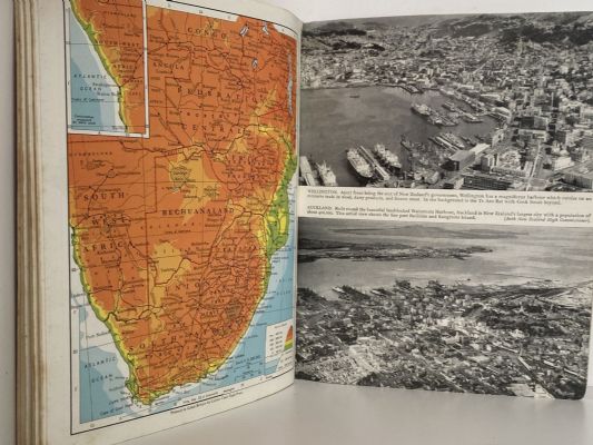Whitcombe's New Zealand Clear School Atlas 1956