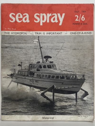 VINTAGE MAGAZINE: Sea Spray - Vol 19, No. 6 - July 1964