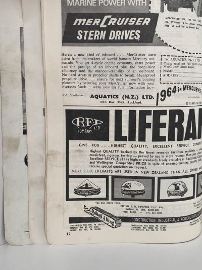 VINTAGE MAGAZINE: Sea Spray - Vol 19, No. 6 - July 1964