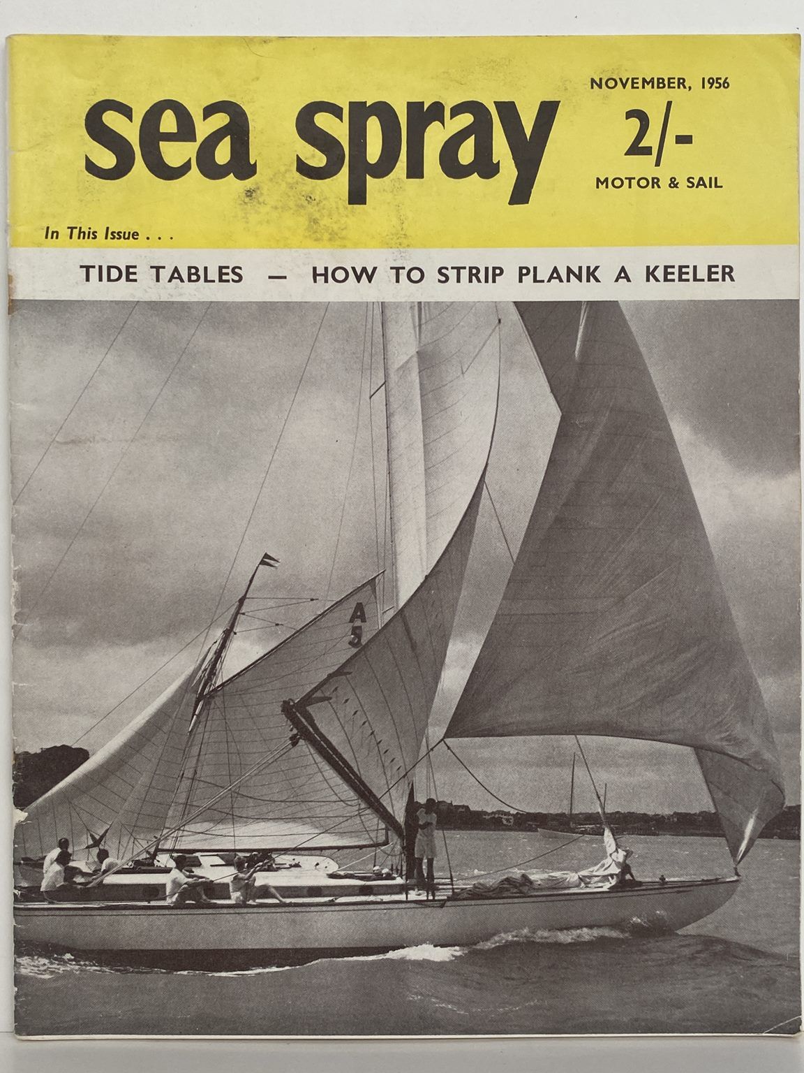 VINTAGE MAGAZINE: Sea Spray - Vol 11, No. 10 - November 1956