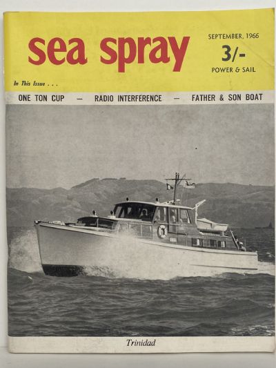 VINTAGE MAGAZINE: Sea Spray - September 1966 - Vol. 21, No. 8