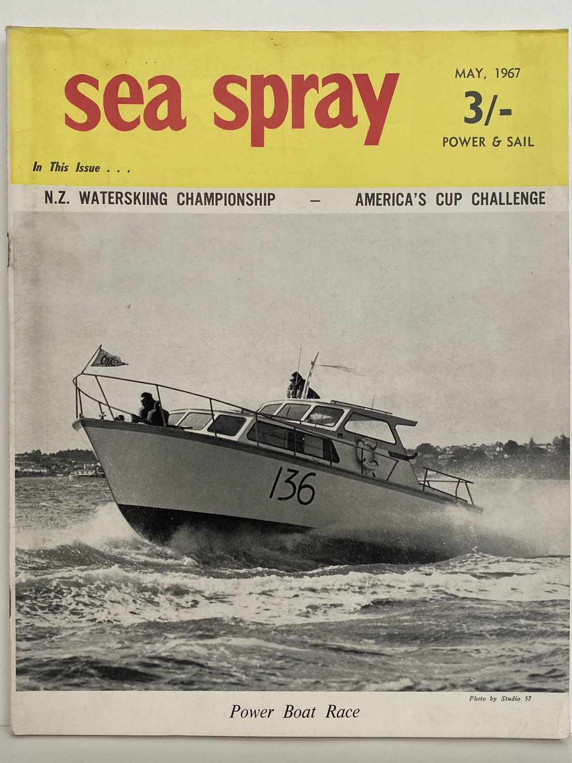 VINTAGE MAGAZINE: Sea Spray - Vol 22, No. 4 - May 1967