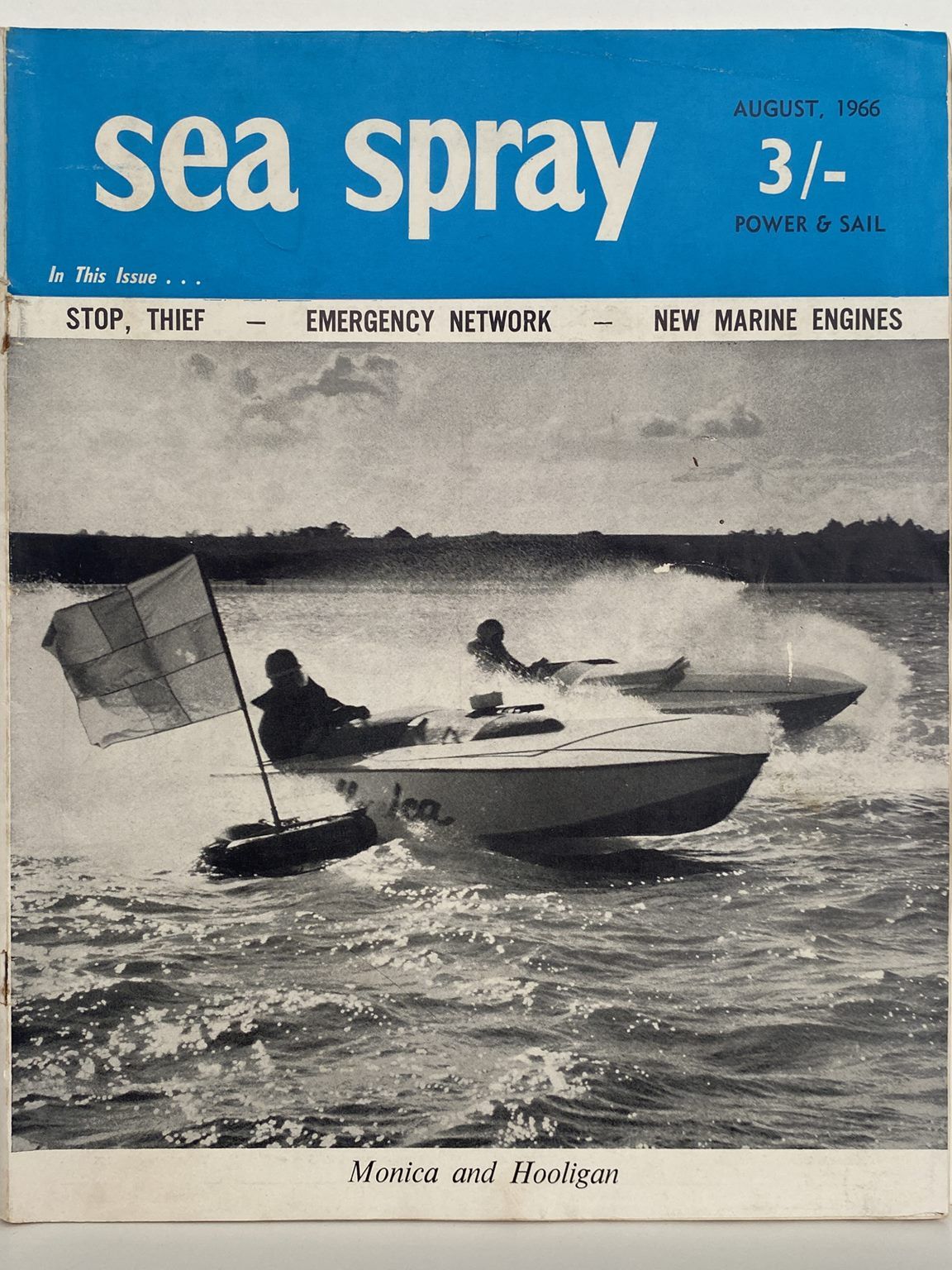 VINTAGE MAGAZINE: Sea Spray - Vol 21, No. 7 - August 1966