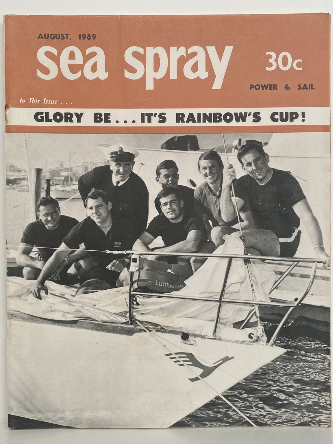 VINTAGE MAGAZINE: Sea Spray - Vol 24, No. 7 - August 1969