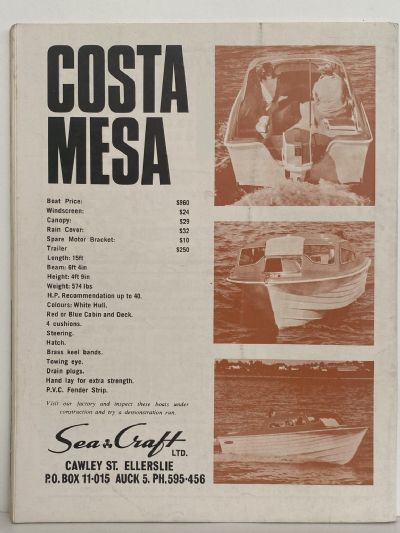 VINTAGE MAGAZINE: Sea Spray - August 1969 - Vol 24, No. 7