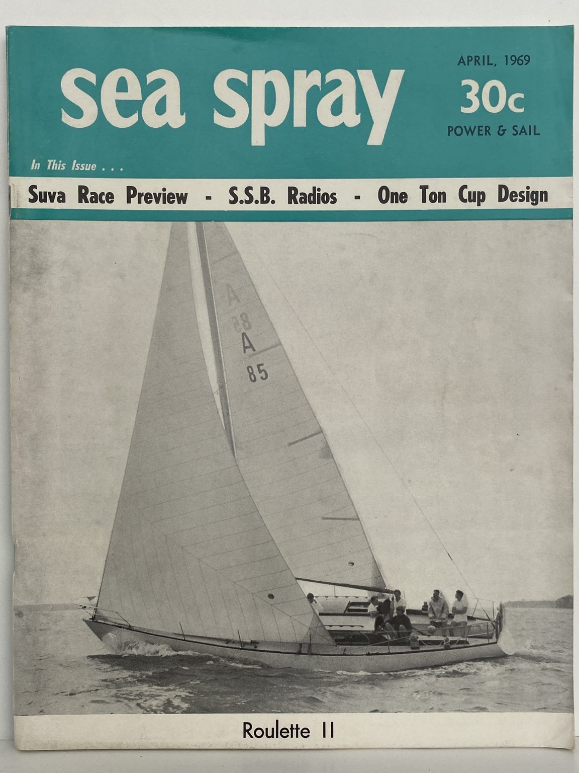 VINTAGE MAGAZINE: Sea Spray - Vol 24, No. 3 - April 1969