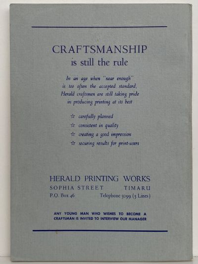 THE TIMARUVIAN: Magazine of the Timaru Boys High School - April 1963