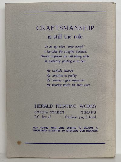 THE TIMARUVIAN: Magazine of the Timaru Boys' High School and its Old Boys' Association 1973