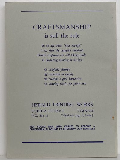 THE TIMARUVIAN: Magazine of the Timaru Boys' High School and its Old Boys' Association 1972