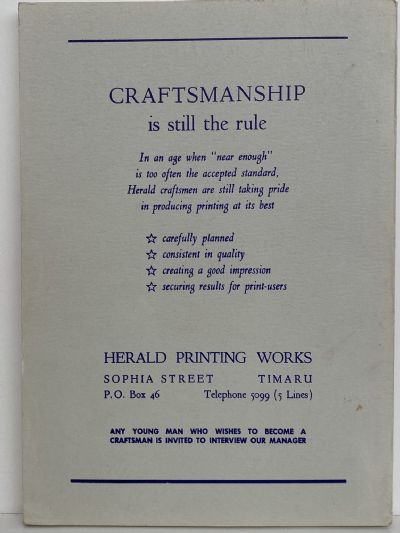 THE TIMARUVIAN: Magazine of the Timaru Boys' High School and its Old Boys' Association 1970