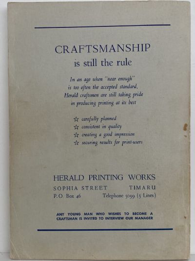 THE TIMARUVIAN: Magazine of the Timaru Boys' High School and its Old Boys' Association 1967