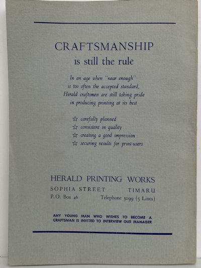 THE TIMARUVIAN: Magazine of the Timaru Boys' High School and its Old Boys' Association 1964