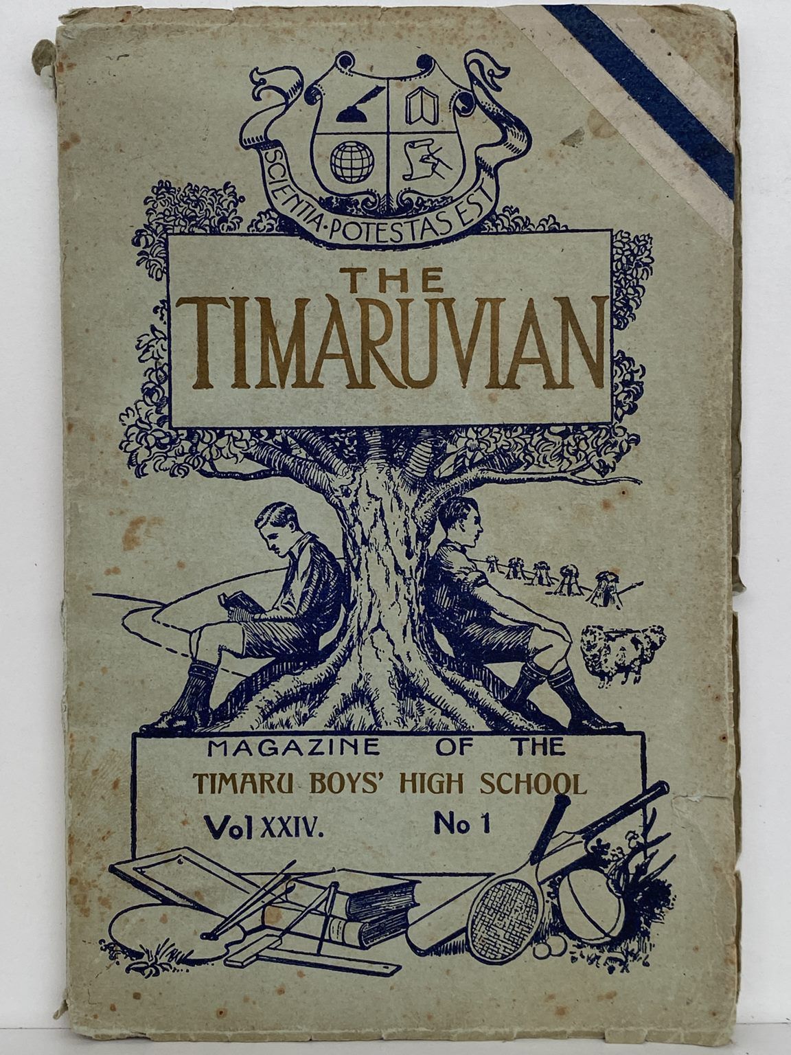 THE TIMARUVIAN: Magazine of the Timaru Boys' High School - March 1930