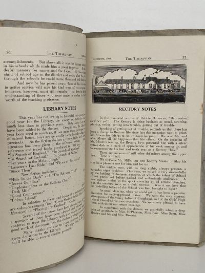 THE TIMARUVIAN: Magazine of the Timaru Boys' High School - December 1932