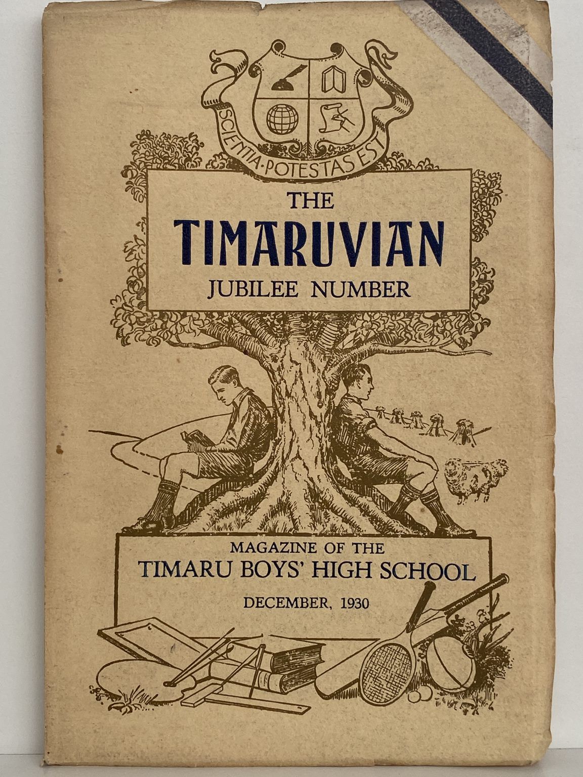 THE TIMARUVIAN: Magazine of the Timaru Boys' High School - December 1930