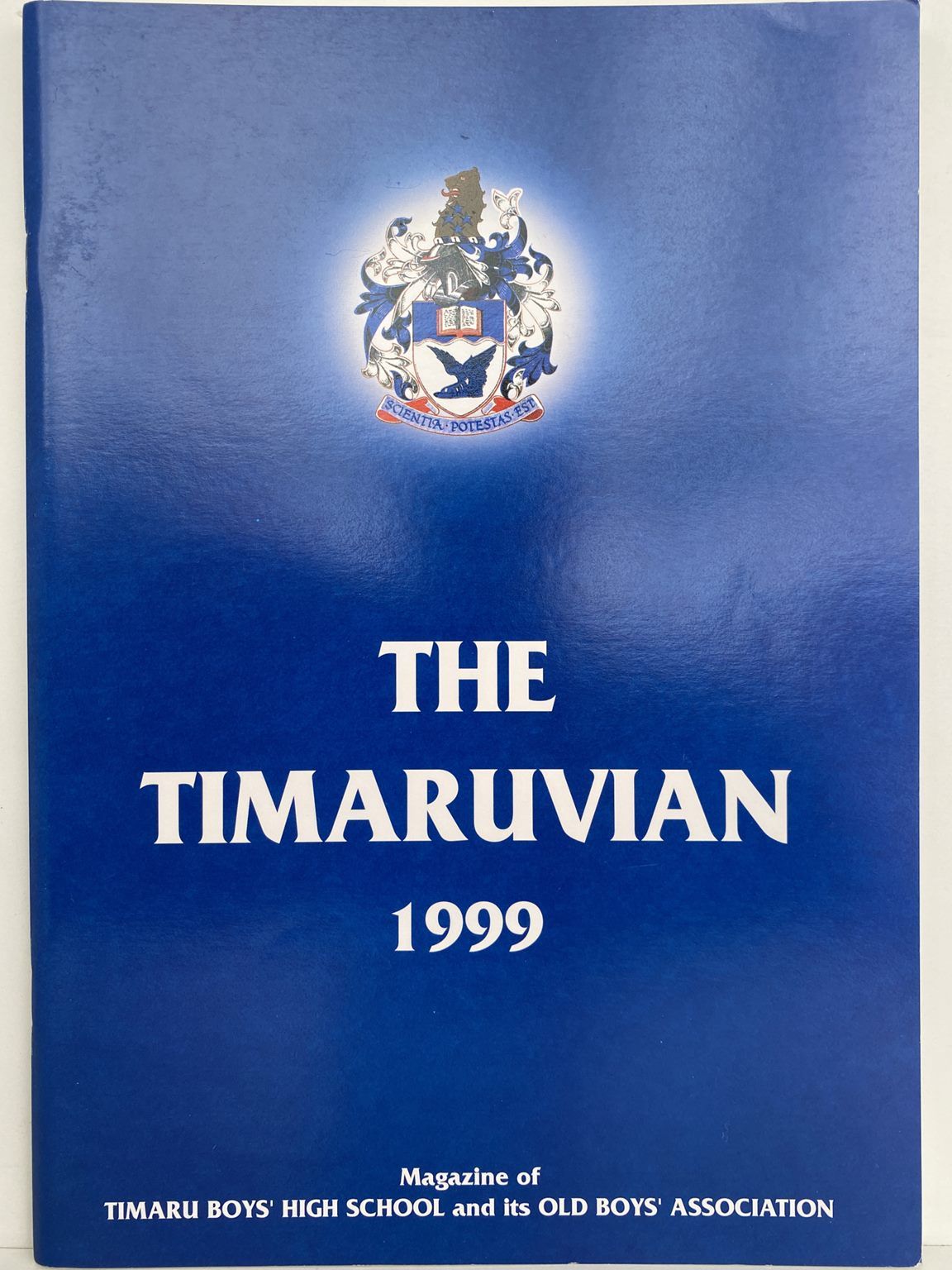THE TIMARUVIAN: Magazine of the Timaru Boys High School and its Old Boys' Association 1999