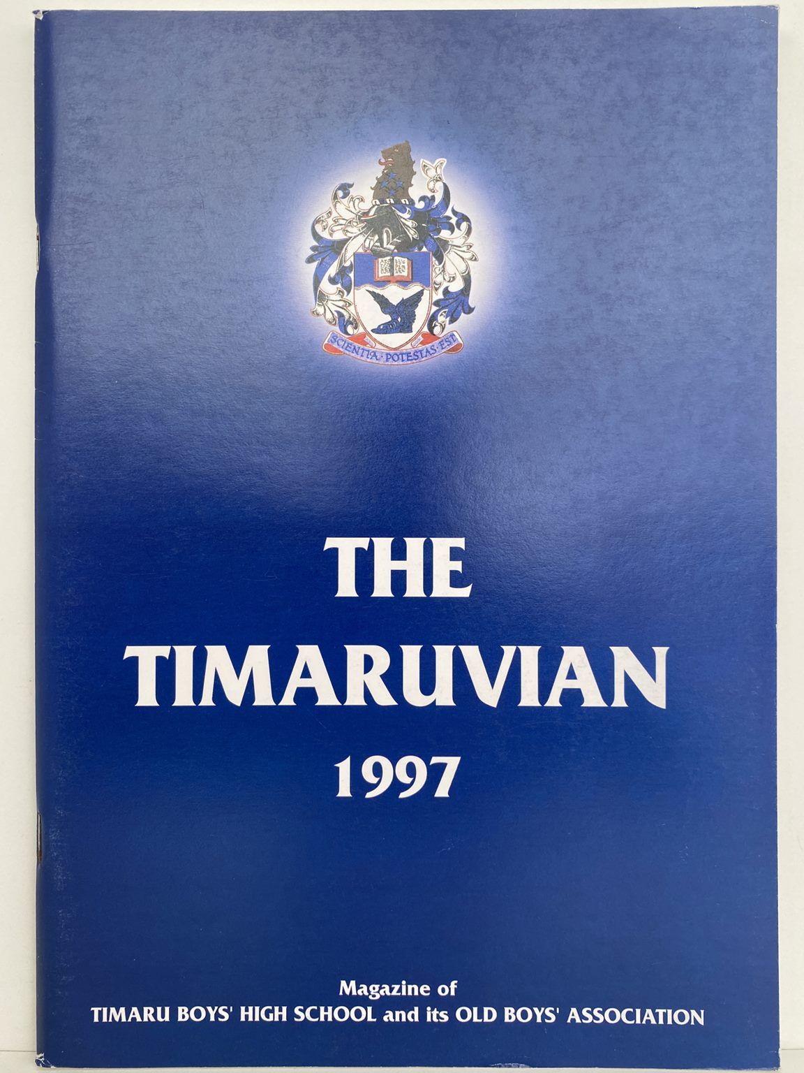 THE TIMARUVIAN: Magazine of the Timaru Boys High School and its Old Boys' Association 1997