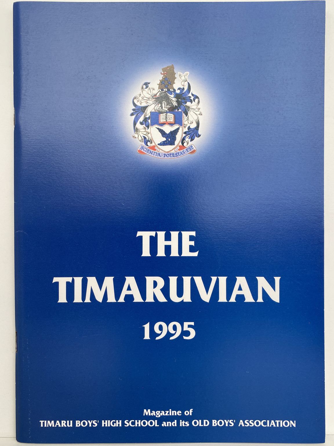 THE TIMARUVIAN: Magazine of the Timaru Boys' High School and its Old Boys' Association 1995