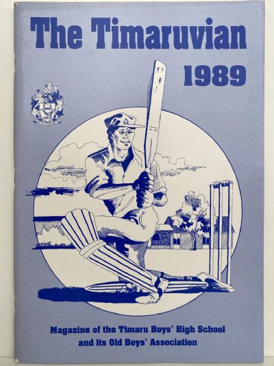 THE TIMARUVIAN: Magazine of the Timaru Boys' High School and its Old Boys' Association 1989 