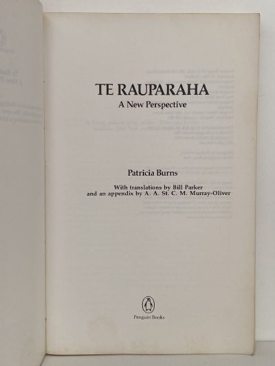 TE RAUPARAHA: A New Perspective