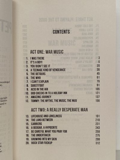 PETE TOWNSHEND: Who Am I