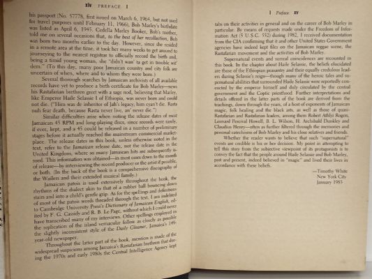 CATCH A FIRE: The Life of Bob Marley