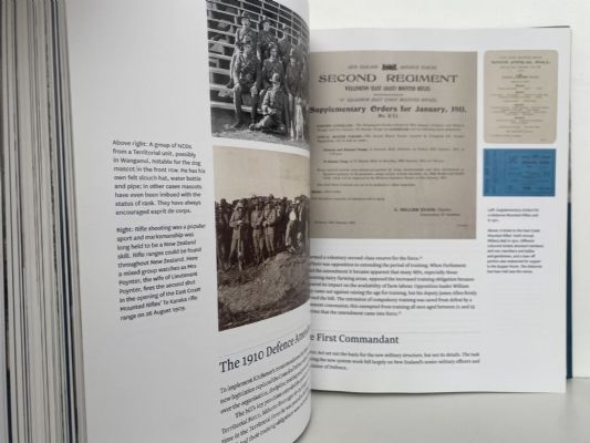THE TERRITORIALS: The History of the Territorial and Volunteer Forces of New Zealand