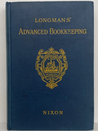 LONGMANS' ADVANCED BOOKKEEPING