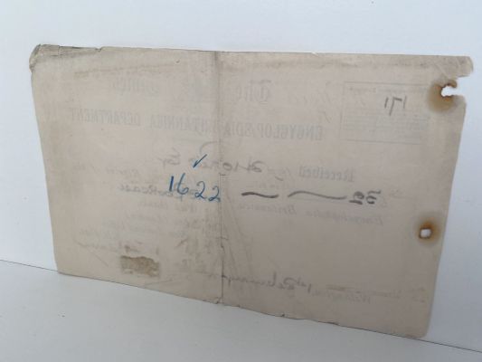 ANTIQUE INVOICE / RECEIPT: Encyclopaedia Britannica 1900