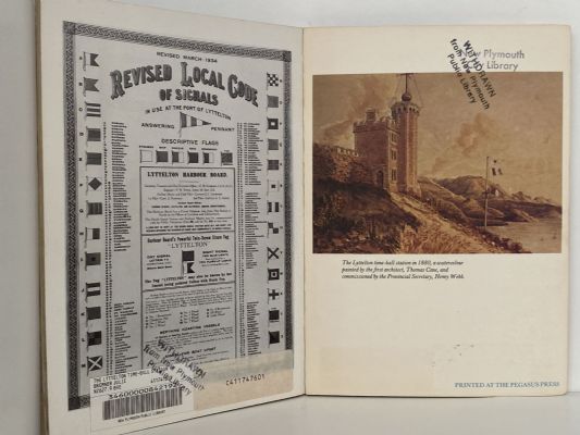 THE LYTTELTON TIME BALL STATION: Account of its history, operation, restoration