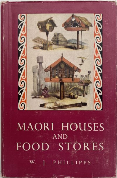 MAORI HOUSES AND FOOD STORES 