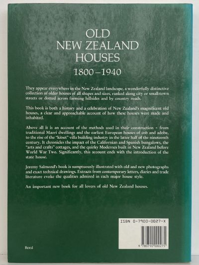 OLD NEW ZEALAND HOUSES 1800 - 1940