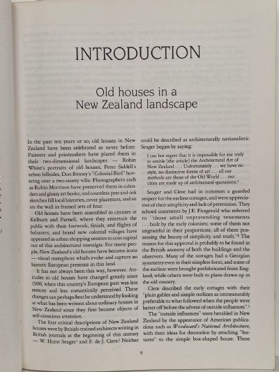 OLD NEW ZEALAND HOUSES 1800 - 1940