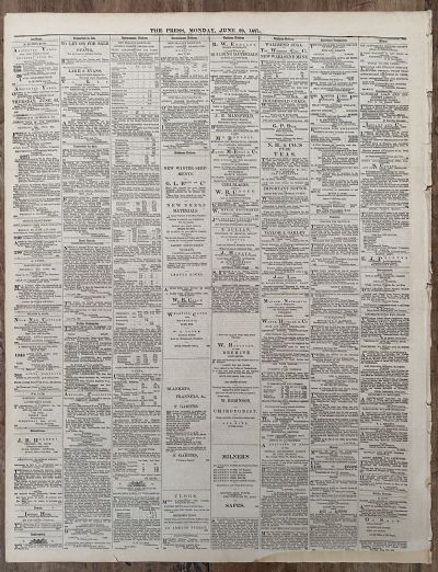 OLD NEWSPAPER: The Press, Christchurch - 20 June 1887