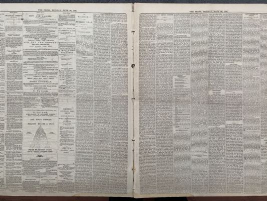 OLD NEWSPAPER: The Press, Christchurch - 20 June 1887