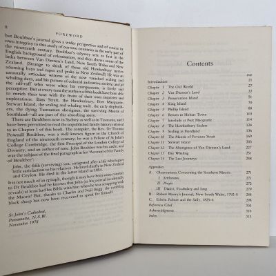 THE WORLD OF JOHN BOULTBEE:  Including an Account of Sealing in Australia and New Zealand