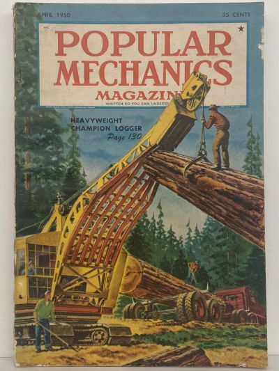 VINTAGE MAGAZINE: Popular Mechanics - Vol. 93, No. 4 - April 1950 