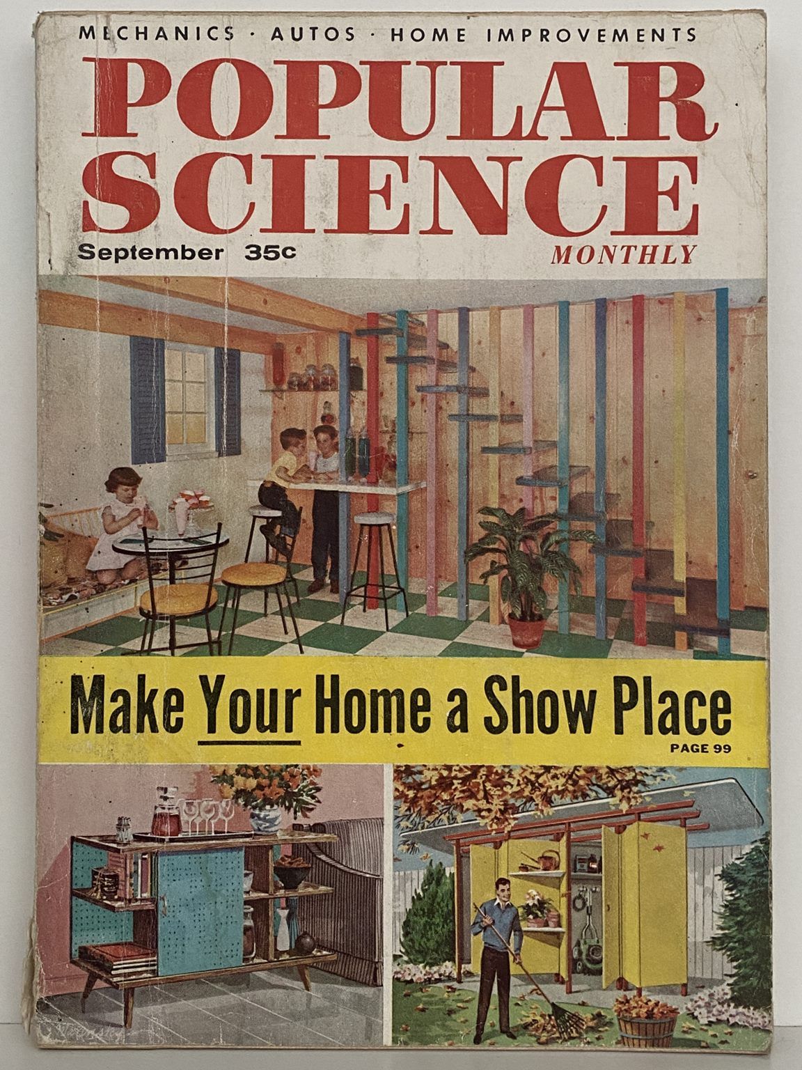 VINTAGE MAGAZINE: Popular Science, Vol. 169, No. 3 - September 1956