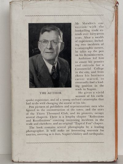 NEW ZEALAND BOOKSELLER'S REMINISCENCES