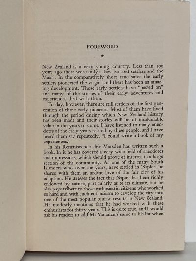 NEW ZEALAND BOOKSELLER'S REMINISCENCES