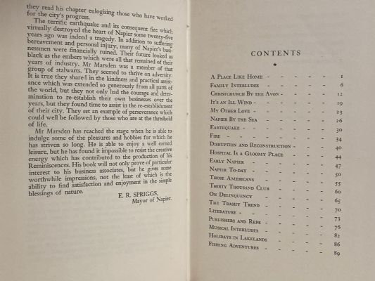 NEW ZEALAND BOOKSELLER'S REMINISCENCES
