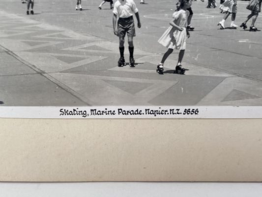 VINTAGE PHOTOS: A Memento from Napier, New Zealand